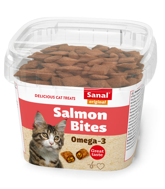 Sanal Cat Salmon Bites