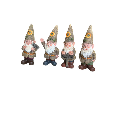 Dwarf Set of 4 - 7.5*5*15.5cm