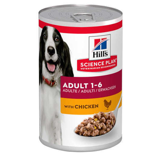 Science Plan Dog Tin Adult with Chicken